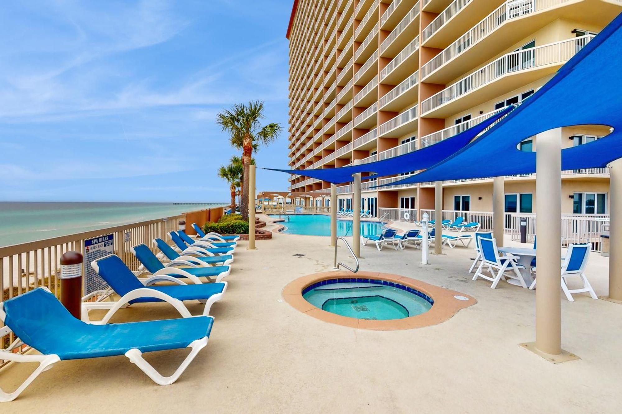 Sunrise Beach 1702 - Beachfront Condo Panama City Beach Exterior foto